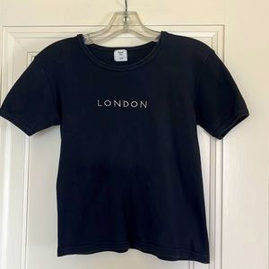Vintage Embellished Tee Purchased from London Circa 2003 XS